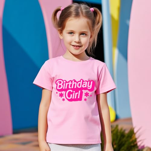 Image of Birthday Shirt Girl Doll Themed Birthday Party Outfit Clothes Toddler Birthday Girl Shirt 6