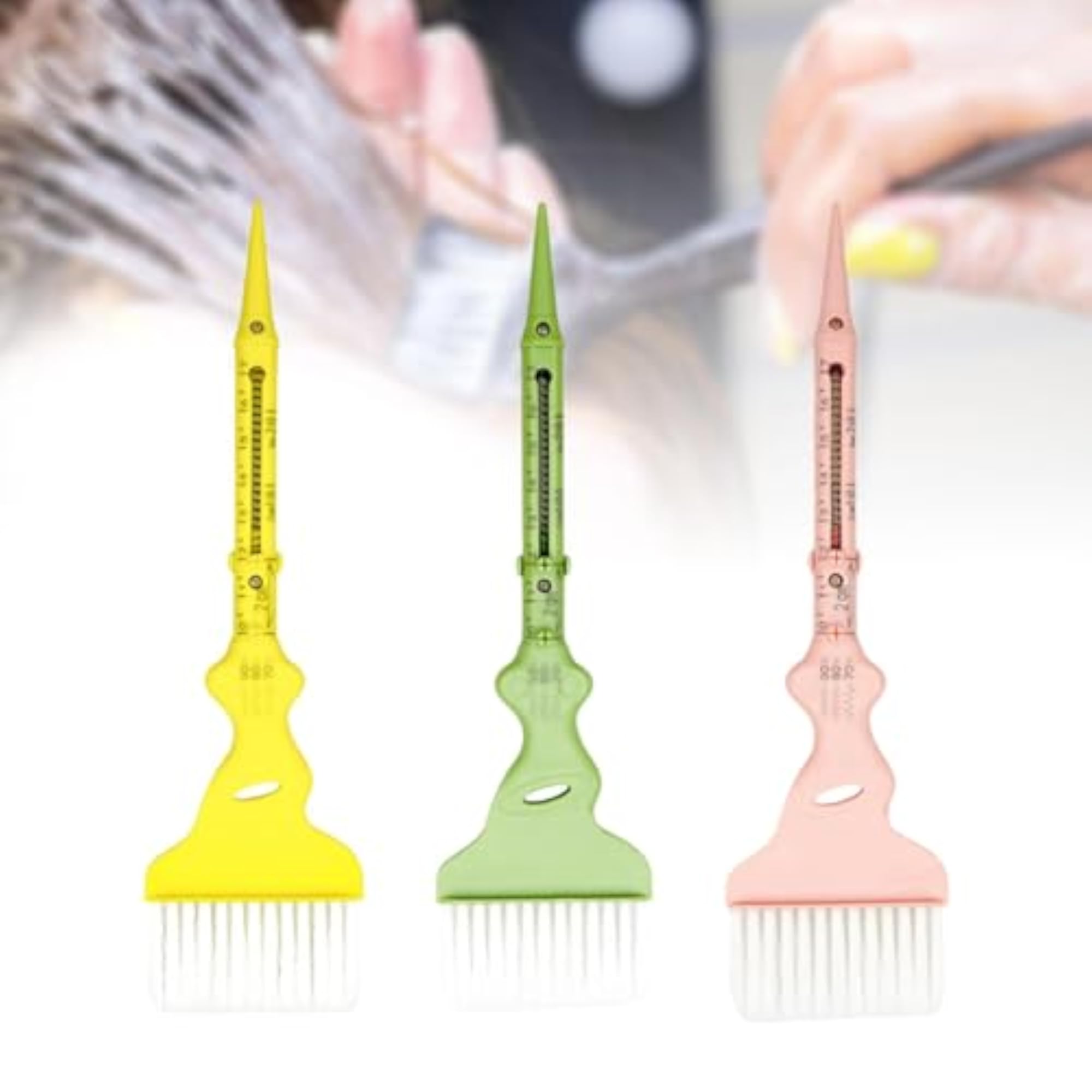 Hair Dye Brush Stretch Design, Pink