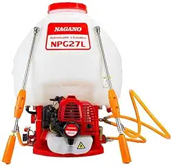 Pulverizador costal a Gasolina 25,6cc 27 Litros 2 lanças - Npg27l
