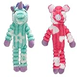Pet Factory Shake & Squeak Cuddlez Plush Dog Toy, Randomly Selected - Pig OR Unicorn, One Size
