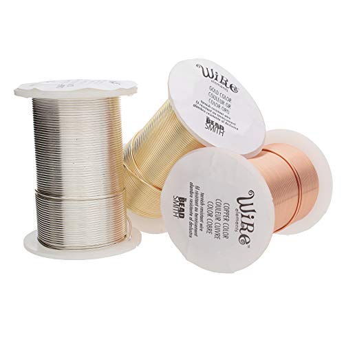 Fil de bricolage calibre 28 traité anti-oxydation pour des finitions de bijoux impeccables