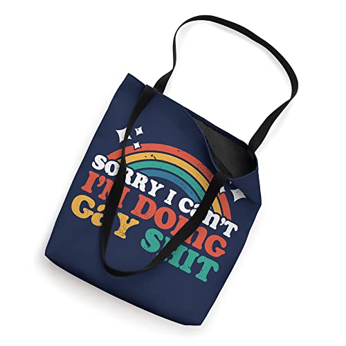 Bolsa Tote con diseño Pride LGBTQ y frase divertida miniatura 2
