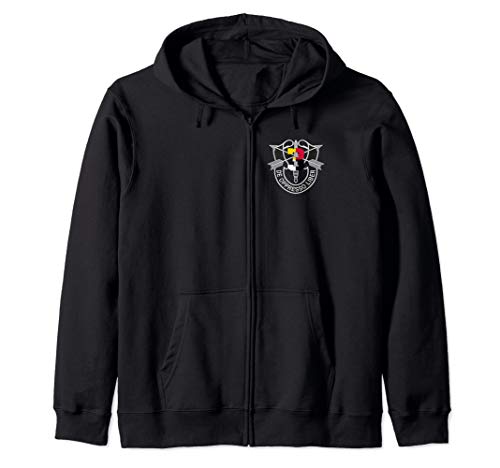 3rd Special Forces Group - De Oppresso Liber Zip Hoodie