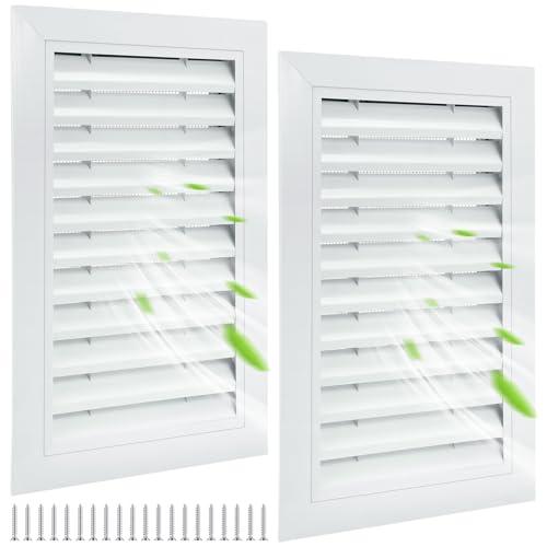 Gisafai 2 Stück Giebel-Entlüftung