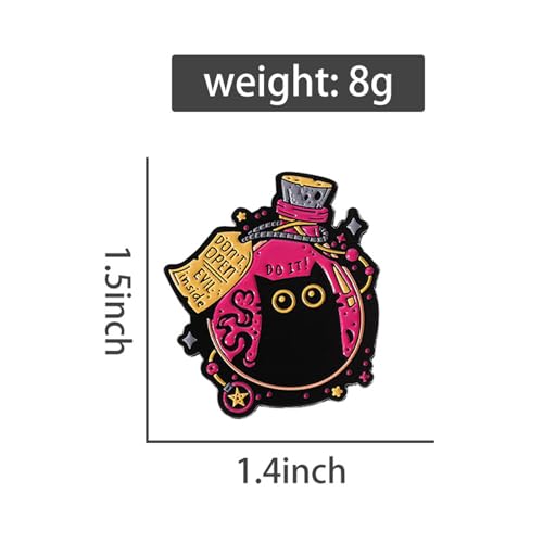 Image of Cute Enamel Pins Cartoon Lapel Pin Brooch Badge for Backpack Jackets Funny Tiger Pins for Gift Anime Enamel Pin for Clothing Hat Decoration