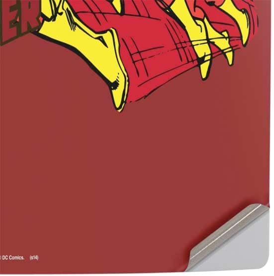 Skinit Decal Gaming Skin Compatible with PS5 Pro Console - Officially Licensed DC Comics The Flash Classic Art in Sequence Running Pose Design