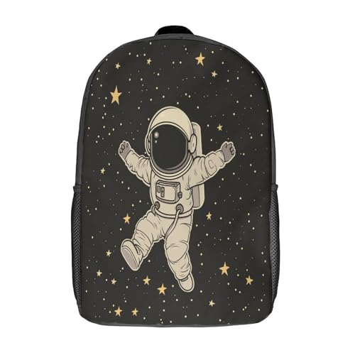 Sac à dos astronaute enfants 43cm grand cartable d'école maternelle garçon