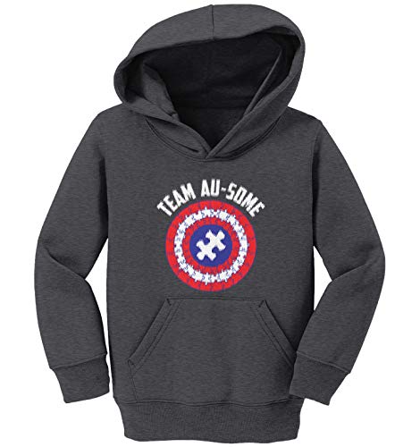 Haase Unlimited Team Au-Some - Autism Awareness Month Toddler/Youth Fleece Hoodie2