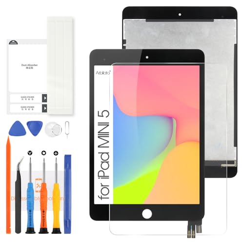 Écran LCD pour iPad Mini 5 2019 A2126 A2124 A2133 kit assemblé noir
