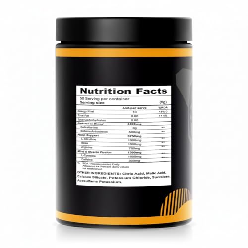 Image of Muscle Asylum F9 Pre Workout 50 Servings 400gm Mango - Flavor