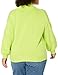 Amazon Essentials Cotton Sweaters for Women - Funnel-Neck, Lime Green, Available in Plus Size, Large
