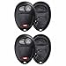KeylessOption Just the Case Keyless Entry Remote Key Fob Shell For L2C0007T (Pack of 2)