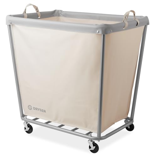 Dryser X-Large Heavy-Duty Rolling Laundry Hamper