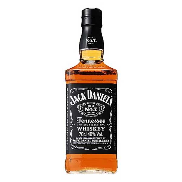 Amazon.co.jp: ジャックダニエル ブラック 40度 700ml x 12本 [ケース 
