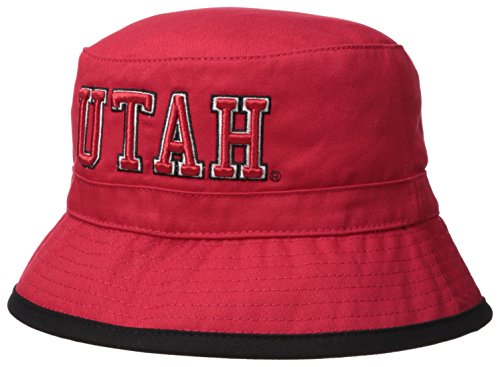 W Republic NCAA Utah Utes Freshman Bucket, Small/Medium, Red