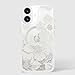 Kate Spade New York iPhone 16 Case - Compatible with MagSafe - Designer Phone Case - Liquid Glitter Hollyhock