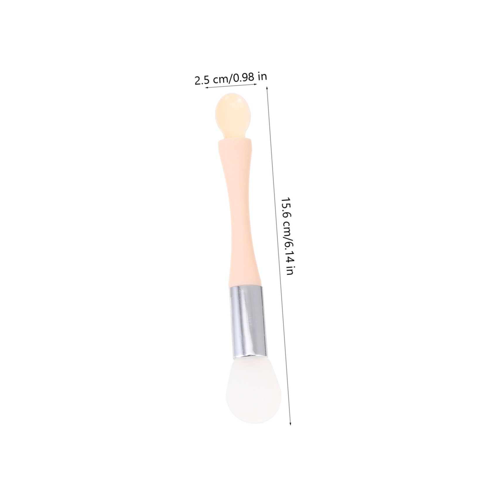 Healeved 20pièces Brosse Double Tête Pour Masque Visage Applicateurs Pour Soins De Peau Outils Multifonctions Aléatoires