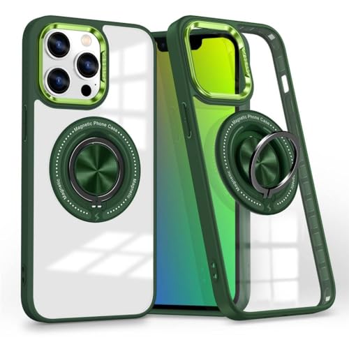 Coque iPhone 14 de protection rigide haute résistance finition vert mat