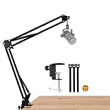 For rode podmic boom arm, Mic desk stand Compatible with rode pod Microphone, rode podmic arm perfect for Podcasts, Gaming, Recording.