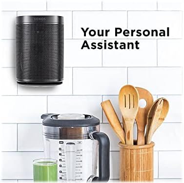 Mount-It! Adjustable Speaker Wall Mount for SONOS One, One SL and Play:1 - Black - Image 2