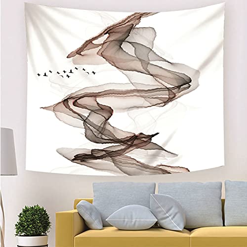 Tapiz de pared de poliéster KnSam que transforma tus espacios con su diseño gris 5
