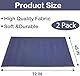 Umzugsdecken, strapazierfähig, 101,6 x 183,9 cm, professionelle Verpackungsdecke für Umzug, Umweltbedarf, 2 Stück
