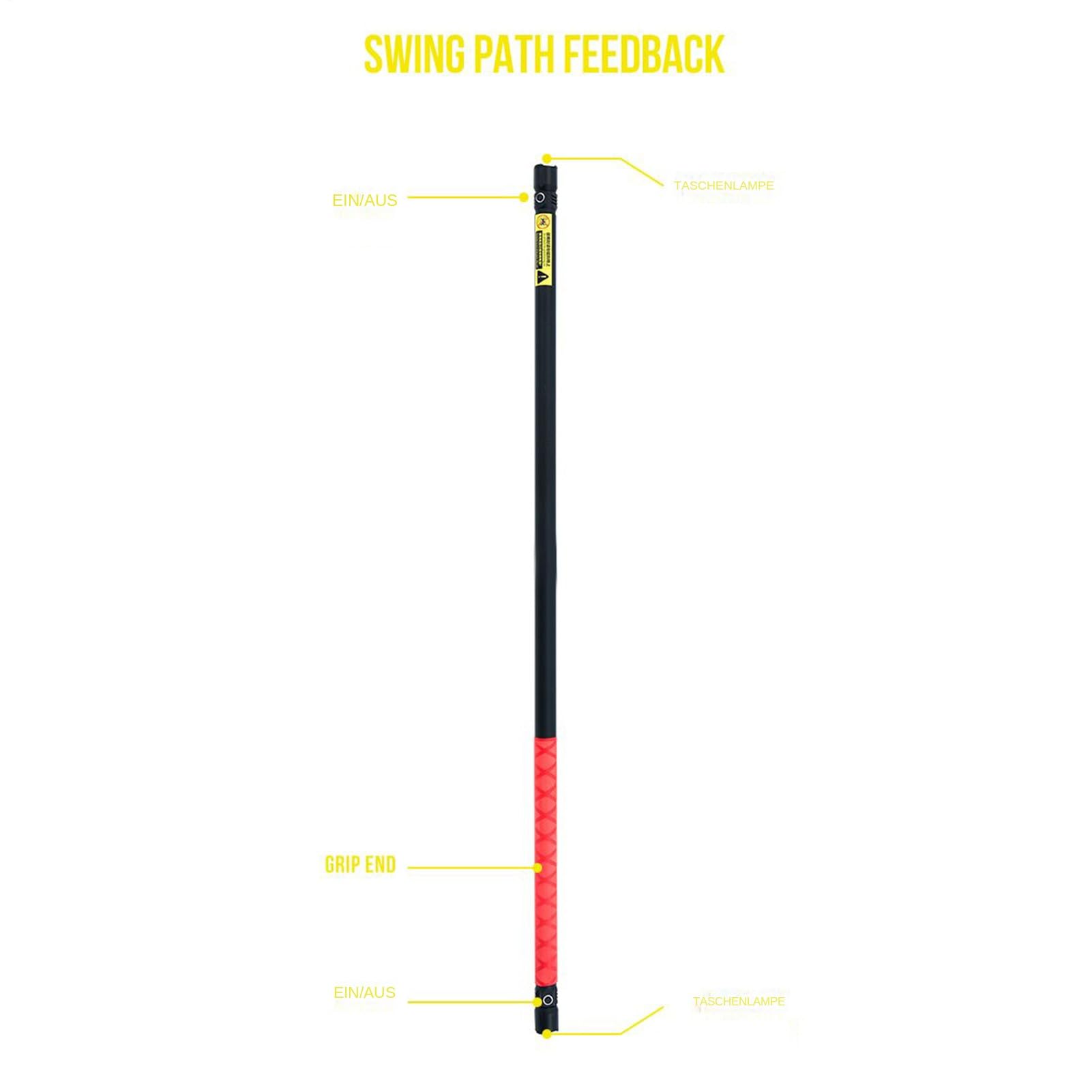 Generisch Entrenador oscilante, corrector de barra de alineación, ayuda para el swing de golf, para hombres y mujeres para entrenar en el centro de entrenamiento y campo de golf en el torneo