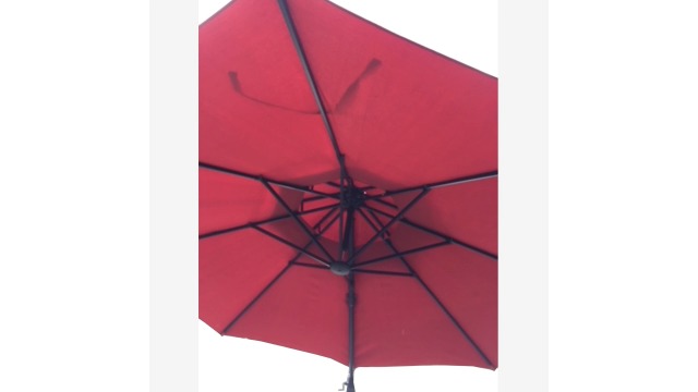 Garden Winds Reinforced RipLock 350 Replacement Canopy Top Cover Compatible with Garden Treasures 11' Offset Umbrella Models YJAF-819R, YJAF-819D, YJAF-81903A, YJAF-81903B, YJAF-81903C