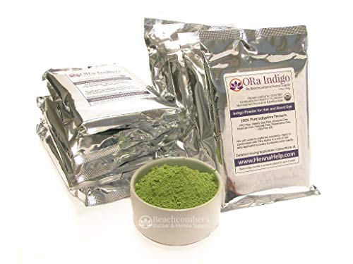 Tinte natural para cabello Indigo en polvo 1000 g miniatura 1