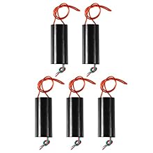 Input voltage: DC 3 V to 6 V. Input current: 2 A - 5 A. High pressure type: the type of pulse current.Output voltage: 400000 V (Please pay attention to safety). High pressure discharge distance between: 10mm - 20mm. Wiring: Red and green power connec...