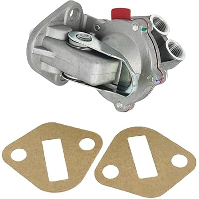 EZROAD 2-Bolt 3637307M91 Fuel Lift Pump Compatible with Massey Ferguson 135 235 240 230 150 40 20 2135 245 250 Tractor Compatible with Perkins AD3.152 Engine 2641A063 4222111M91 886062M91 ULPK0006