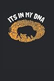  Its In My DNA  Büffel Motiv Inspirierende Notizen: Notizbuch A5 120 Seiten liniert