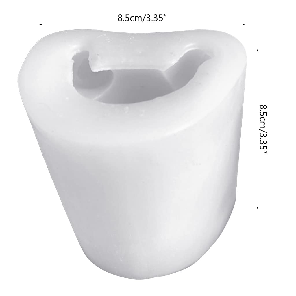 Stampo in silicone a forma di orsetto a forma di cuore per cioccolatini, caramelle, torte, decorazione da cucina,