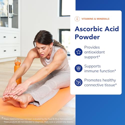 Pure Encapsulations Ascorbic Acid Powder | Hypoallergenic Vitamin C Supplement for Antioxidant Support* | 8 Ounces - Image 4