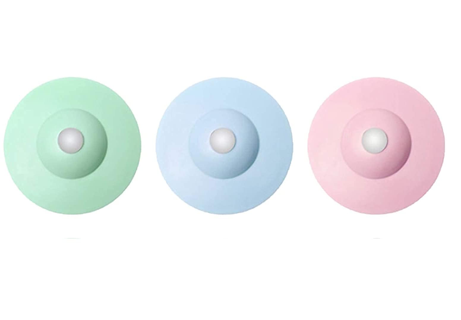ZUGAD Kitchen Sink use 2 in 1 Hair Catcher Button || Drain Stopper Filter || Plug Hole with Hair Catcher for Kitchen Bathroom (Multicolor) (3) (B0CKC2V251) Amazon Price History, Amazon Price Tracker