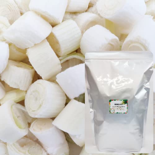 乾燥野菜 乾燥 白ねぎ (契約栽培) フリーズドライ製法 (15mm輪切り,300ｇ)
