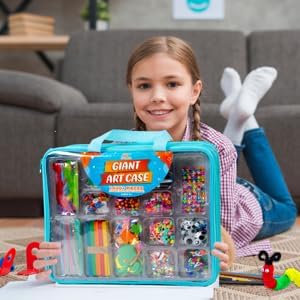 Arts and Crafts Supplies for Kids - 1600+Pcs Craft Kits for Kids - DIY School Craft Project for Kids Age 4 5 6 7 8-12 Gifts for Girls and Boys Crafts for Girls Ages 8-12 Arts Activities 4 41zFeTCzABL. AC