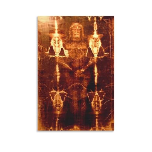 Shroud of Turin Perpignan Cathedral Poster Canvas Art Poster And Wall Art Picture Print Modern Family Bedroom Decor Posters 24x36inch(60x90cm)