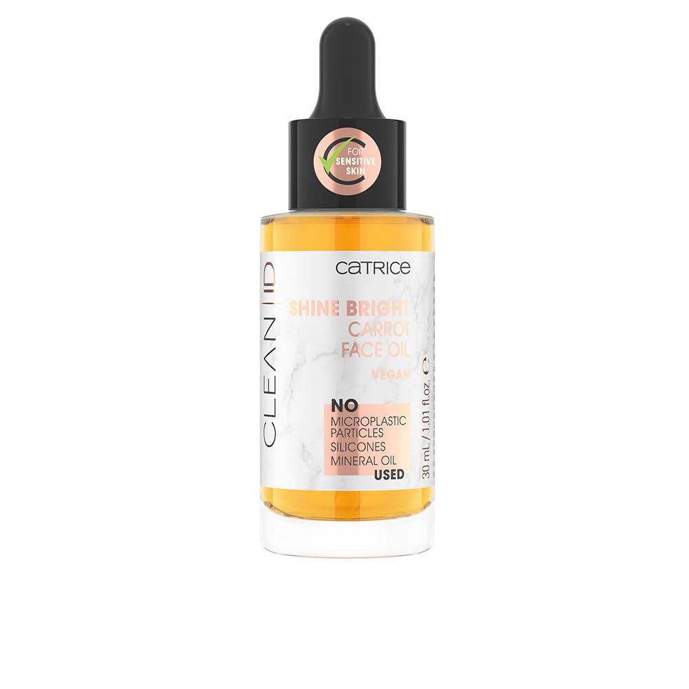 Catrice Clean Id Shine Bright Oil Face De Zanahoria