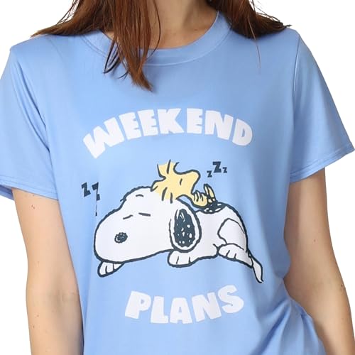 Peanuts Women's 2-Piece Pajama Set, Soft & Comfortable Nightwear for Adults, Top & Bottom Duo4