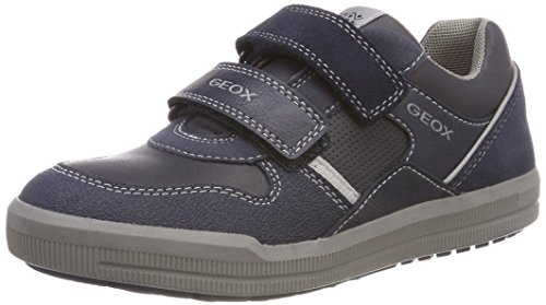 Geox J Arzach Boy C, Zapatillas Niños, (Navy/Grey C0661), 25 EU