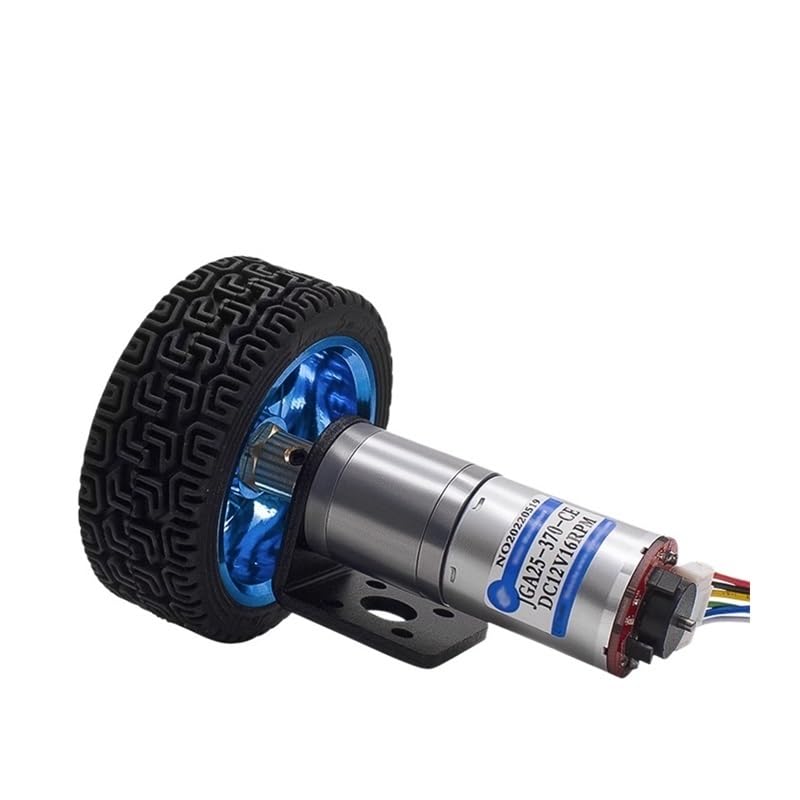 Motorreductor DC 25GA-370B Encoder Speed Coder para coche inteligente robot