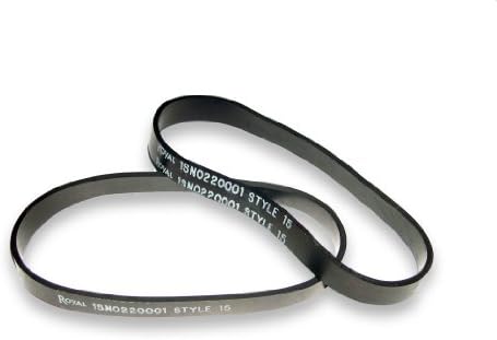 Dirt Devil Royal Belt, Style 15 Dynamite (Pack of 2), Black