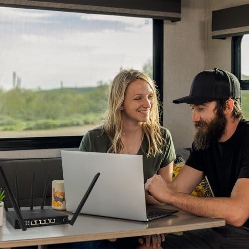 Image of TravlFi JourneyXTR LTE RV WiFi Router | RV Internet with Multiple Networks, Pay As You Go and No Contracts | Internet for Motorhomes and Camper Trailers