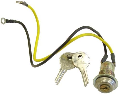 CRANK N CHARGE Ignition Key Switch Compatible with/Replacement for Ford Tractor 9N 2N 8N NAA Jubilee 501 600 601 700 701 800 801 900 901 1801 2000 4000 1939-1964 8N3679C, 225310, 70225310, 1100-0959