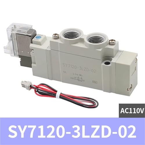 Vanne électromagnétique 5 ports commande vérin double effet SY5120 - 3