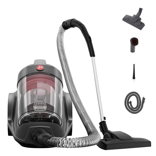 Image of Hoover Power 6 Advanced Powerful Canister Vacuum Cleaner, 2200 Watt, 3L Large Capacity, HEPA Allergy Filter, Bagless, Strong Suction, Ideal for Pet Hair