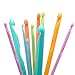47-inch (120cm) Tunisian Crochet Hooks Set with Cable, 12 US Sizes from E to O (3.5-12mm) - Perfect for Baby Afghan Blankets
