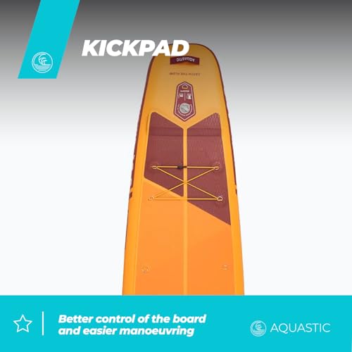 Planche SUP gonflable 12'6″ AQUASTIC Touring avec capacité de charge 165 kg