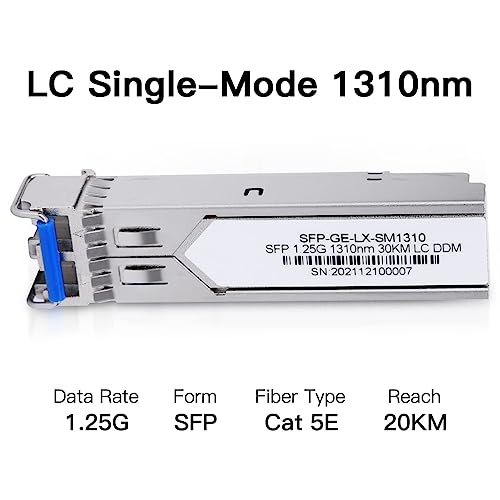 1.25G SFP 1310nm Single-Mode Module SMF 1000Base-LX - Image 2